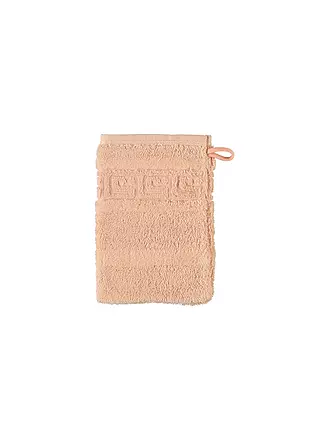 CAWÖ | Guanto da bagno NOBLESSE 30x50cm Zaffiro | orange